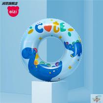 Jardine Little Dinosaur Childrens Swimming Circle 3-12 Years Old Playing on the Inflatable Toy Mens and Women Beach Swimming Pool Baby Swimming Ring