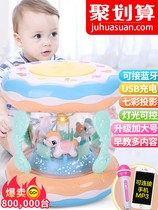 Baby Music hand clap drum children beat drum charging early Education 8 puzzle 1 year 0-6 months 16 baby toys 3