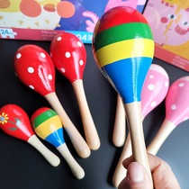 Kindergarten early training dumbbell sand hammer early education percussion instrument toys treasure dance props children