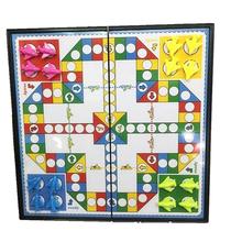Magnetic flying chess elementary school students game chess childrens educational toys aircraft chess large portable folding magnet board