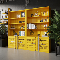 Hand Office Display Cabinet Net Red Iron Art Display Case Industrial Wind Shelf Shelving cupboard Studio Products Show Shelf