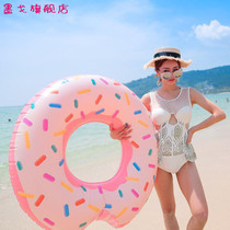 Swimming ring adult female large ins Net red thickened inflatable circle enlarged armpit lifebuoy childrens life
