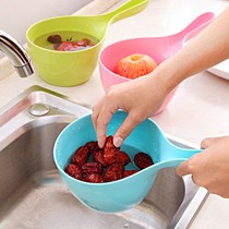 Plastic water spoon Kitchen thickened water scoop plastic water scoop home baby shampoo bath spoon Kitchen scoop rafting water