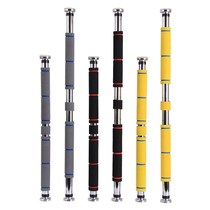 Rod single pull-up equipment horizontal bar wall telescopic exerciser stainless steel non-slip indoor portable door