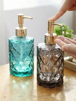 Hand sanitizer bottle high-value creative light luxury high-end hotel Shower Gel Shampoo Press type large-capacity bottle