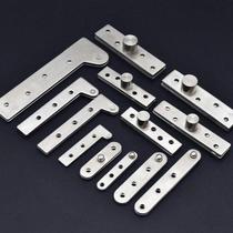 Stainless steel revolving door heaven and earth shaft 7 chicken beak cross a upper and lower door shaft hinge grinding core hidden cabinet door hinge