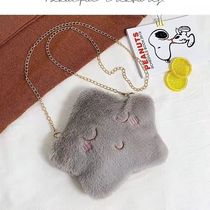 Bag Womens Bag 2021 Cute Plush Shoulder Bag Girl shoulder bag Girl Chain Bag 5