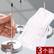 Bar restaurant bar menu single insert nail holder collection of documents fork pin ticket holder ticket fork Bill pin