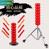 Ice-dried gourd display stand sugar gourd target insert table portable stall tools wooden sugar gourd shelf display stand