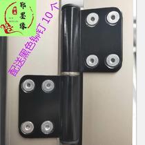Dismantle aluminum without flush unloading glass door aluminum alloy door hingeSpace bathdoor