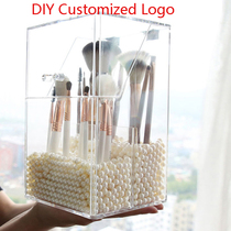 New Fashion Cosmetics Brush Storage Case Acrylic Makeup Tool