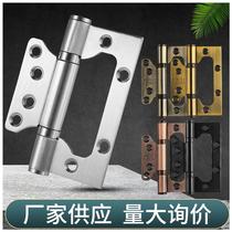 4-inch plated red antique bronze iron primary-secondary hinge free of notch iron letter hinge 2 5mm room door wooden door hinge