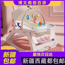 Xinjiang Tibetan baby rocking chair coaxing baby cradle chair Cradle Chair Newborn Appeasement Chair Coaxing Sleeping