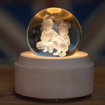 Thousand Aways Crystal Ball Music Box Hayao Miyazaki Music Box Birthday Gift Girls Children New Year Valentines Day