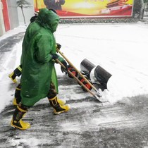 Wheeled hand push snow shovel large snow shovel shovel shovel snow tool snow removal equipment snow scooter machine