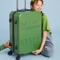 Suitcase Mesh Red Pull Lever Box Woman New Suitcase Universal Wheels Men Ins password box 20 inch 24 leather case 26
