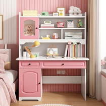 Desk for childrens desk learning table bookshelves for elementary school students writing homework The table boys girls home computer desk desktop