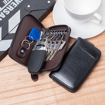 Men Business Multifunction Zip Key Bag Woman Type Hook Lock Spoon External Card Bank Card ID Card