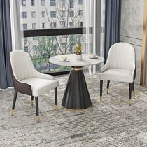 Will-style Light Lavish Marble Business Talks Table And Chairs Combined Sales Floor 4S Shop Office Guests Table One Table Four Chairs