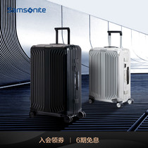 Samsonite Luggage Aluminum Magnesium Alloy Trolley Case Business Suitcase 20 25 28 inch CS0