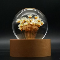 Crystal Ball Music Box Music Box Wooden Birthday Gift Wedding Girl Girlfriend Newcomer Children Teacher Christmas