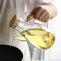 Guangyi glass oil pot oil tank pot Leak-proof oil small kitchen supplies Soy sauce bottle Vinegar pot Seasoning bottle Household