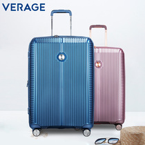 Average Verlijie suitcase female small light 20 inch password lever suitcase wedding dowry boarding case male
