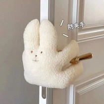 Creative ins cartoon animal anti-pinch hand door door clip child safety door card baby door plug door clip door crack stop