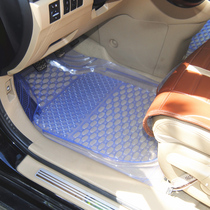 Car waterproof floor mats thickened transparent soft plastic non-slip floor mats Xinxuan Yi Qida Liwei Tianlai Qijun Sunshine