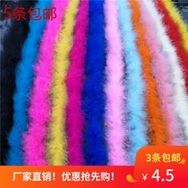Thickened new turkey feather bouquets packaging material wedding Christmas bar show costume tailing accessories