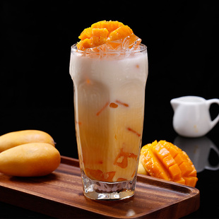 索一 芒果牛奶粉1000g袋装早餐冲饮品速溶奶茶粉饮品店原料