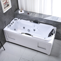  Bathtub Acrylic surfing jacuzzi Free-standing thermostatic bathtub Household net celebrity bathtub Homestay bathtub