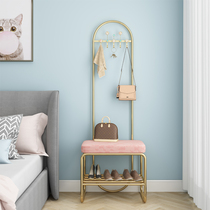 Home storage shoes stool stool Hanger integrated floor living room Net red coat rack bedroom home door