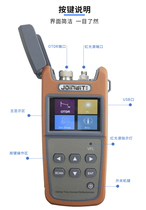 Jiahui JW3305A small OT handheld mini OTDR optical time domain reflectometer optical fiber breakpoint optical fiber tester