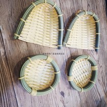 Simulated bamboo wood sashimi sushi decoration bamboo beveled Bamboo orchid baskets sushi plate fried orchid tempura