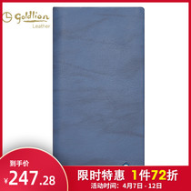 Kinley to 2022 new mens long money wallet Business men style casual money clip youth genuine leather ticket clips