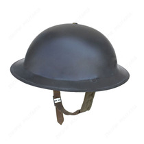 World War II British Army MK2 helmet National Army helmet re-engraved Mark Helmet Expeditionary Force Dunkirk film and television props