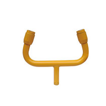 Eye Wash Accessories Carbon Steel Horn Elbow U-shaped Water Spray Head