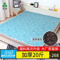 Buckwheat skin mattress Tartary buckwheat shell mattress mat Adult student single double folding health mattress Tatami mattress