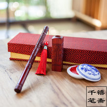 Fetal brush DIY homemade baby Full Moon fetal hair seal umbilical cord seal making baby fetal hair souvenir custom set
