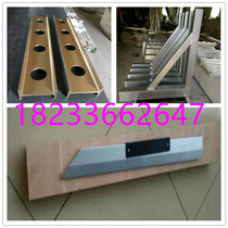 Magnesium aluminum flat ruler light parallel flat ruler wide seat straight angle ruler 1000 630 750 magnesium aluminum alloy knife edge ruler
