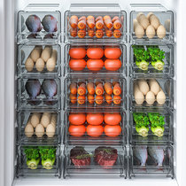 Refrigerator fresh-keeping frozen drawer storage box drawer kitchen storage food food finishing artifact egg box