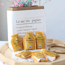 Ruiqi Oran regrets small honey bomb RICHORA Manuka honey fermented white peach flavor 120g * 5 bags 0 fat adjustment