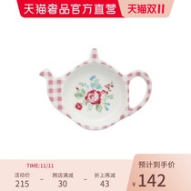 (Carnival price) GREENGATE Danish imported European pastoral style afternoon tea tea set ceramic tea bag plate