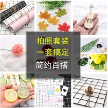 ins style photo props set Decoration jewelry background cloth decoration Net celebrity gourmet nail art shooting props set