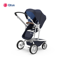  Qtus Quintas Q2 two-way high-view baby stroller can sit and lie down multi-function shockproof folding stroller