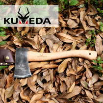 KUMEDA Outdoor axe camping axe bone chop axe bushcraft hand forged camping axe wood chopper hand axe