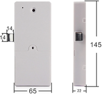 Sauna lock Lock body Induction lock body Bathroom credit card lock body White lock body