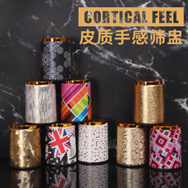 Cic Cup manual color Cup sieve set leather sieve Cup bar KTV entertainment products can be customized logo