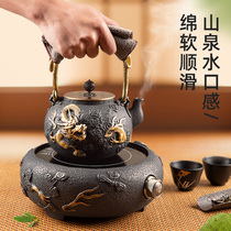 Iron pot cast iron teapot cooking teapot Japanese cast iron pot tea special kettle electric pottery stove tea maker iron teapot